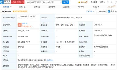 中國黃金集團關聯公司參股成立新公司，業務拓展至房地產開發與咨詢